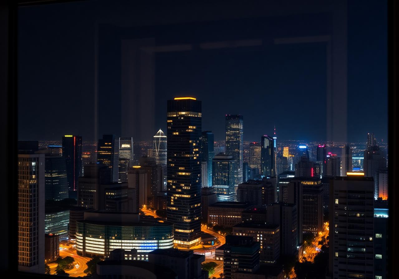 Ciudad de México de noche